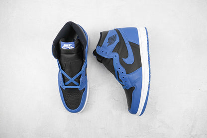 Custom Blue Black Jordan 1 High Q