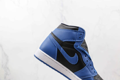 Custom Blue Black Jordan 1 High Q