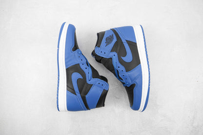 Custom Blue Black Jordan 1 High Q