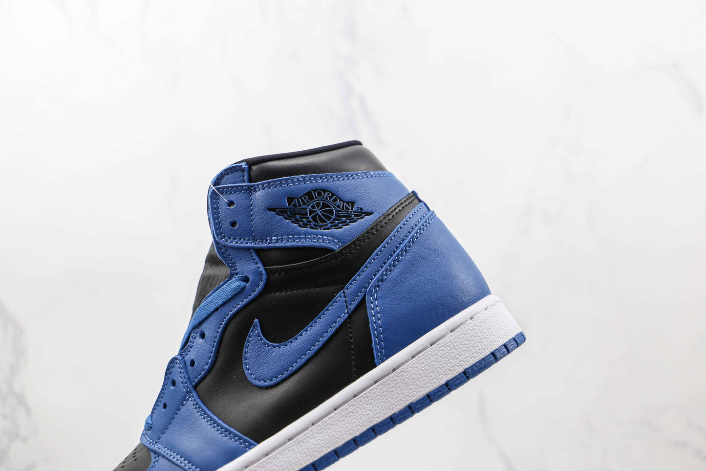 Custom Blue Black Jordan 1 High Q