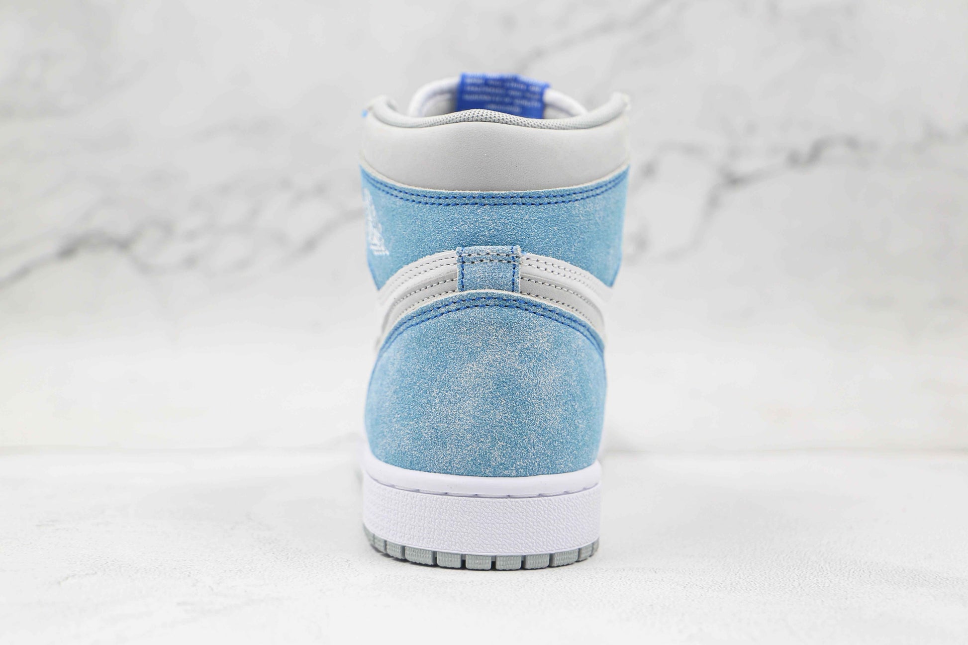 Custom Blue White Jordan 1 High Q