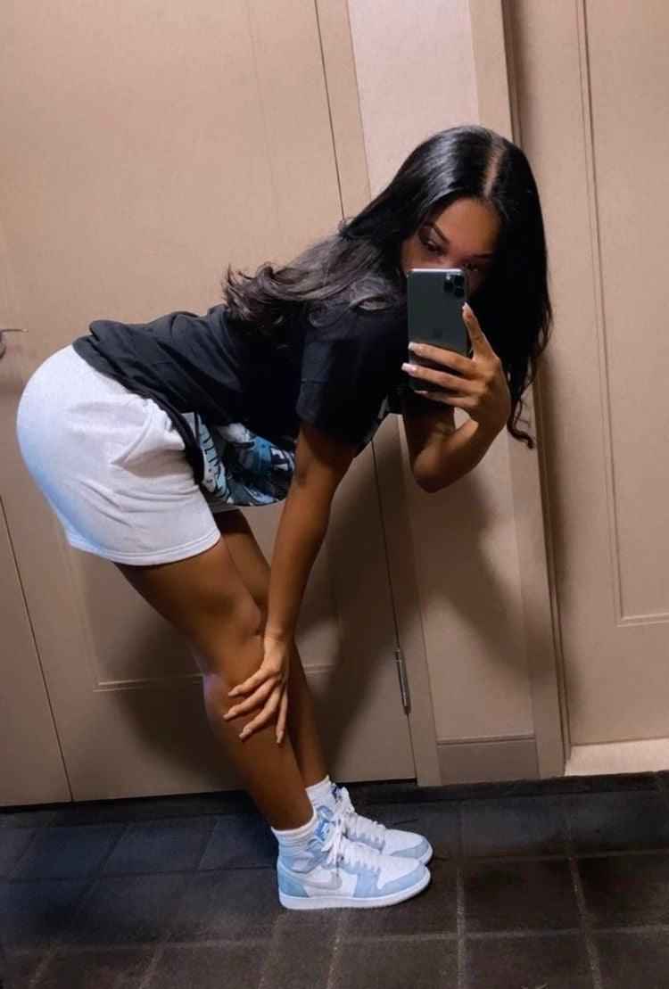 Custom Blue White Jordan 1 High Q