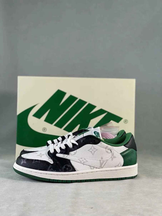 Custom Fragment x LV TS x Air Jordan 1 Low DM7866-318