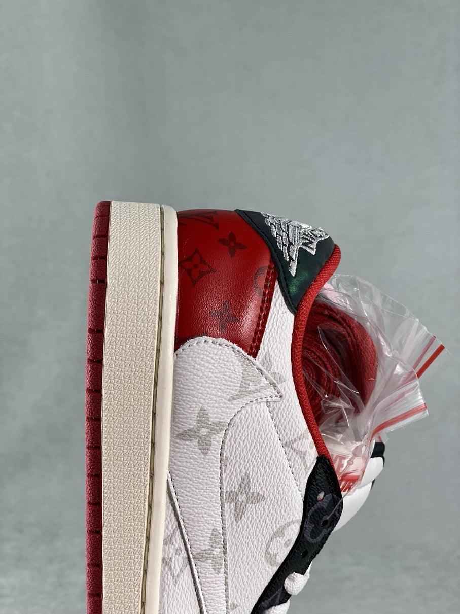 Custom Fragment x TS x Air Jordan 1 Low DM7866-318