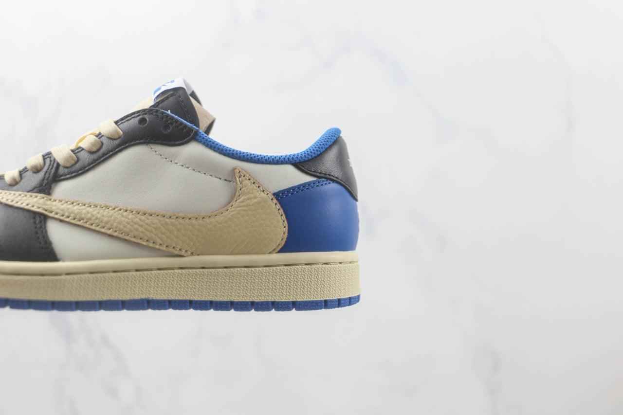 Custom Fragment x Travis Scott x Air Jordan 1 Low DM7866 140