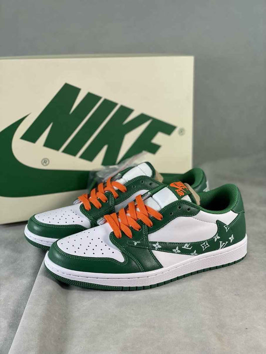 Custom Fragment x Travis Scott x Air Jordan 1 Low DM7866-885