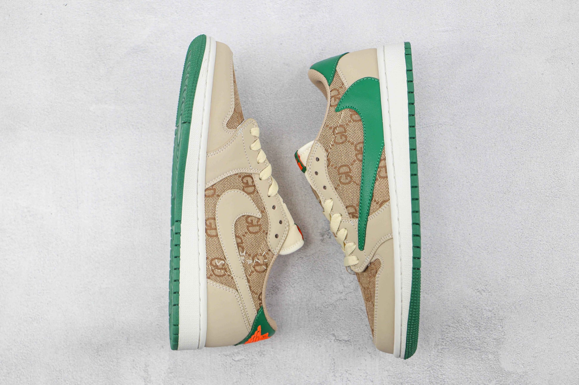 Custom Fragment x Travis Scott x Air Jordan 1 Low GG TS