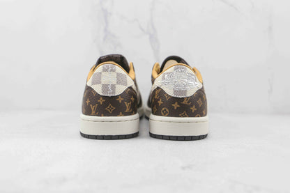 Custom Fragment x Travis Scott x Air Jordan 1 Low LV DM7866 216