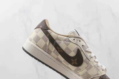 Custom Fragment x Travis Scott x Air Jordan 1 Low LV