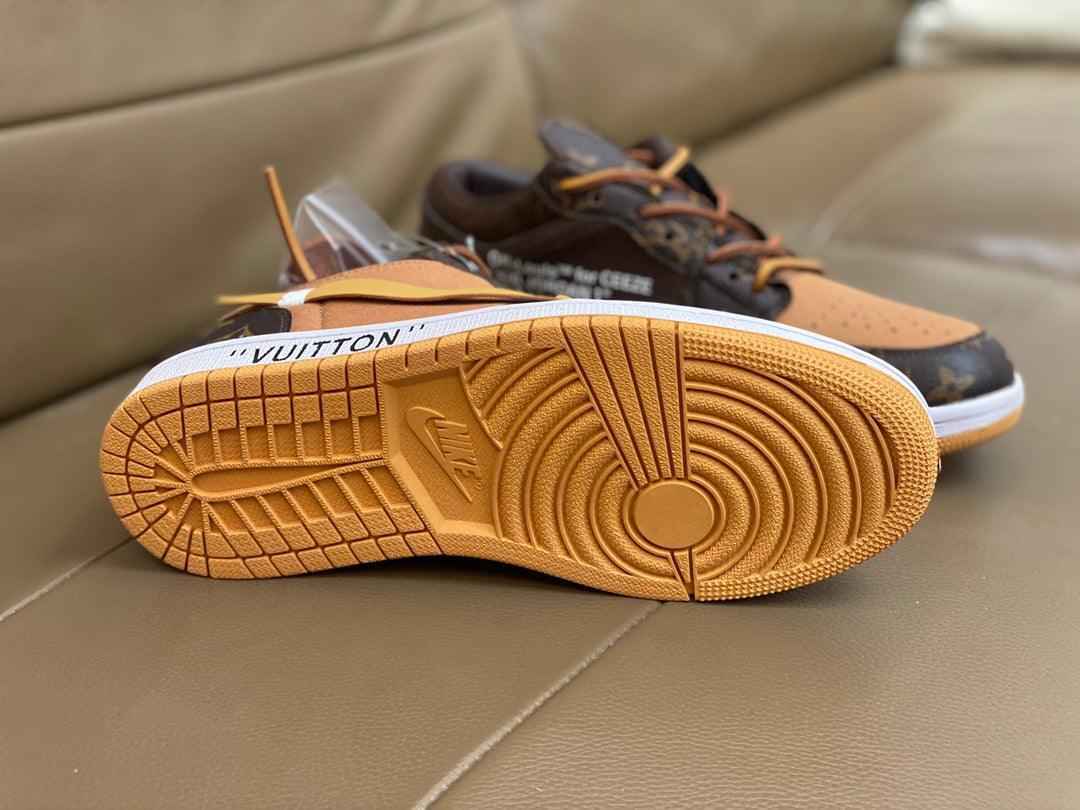 Custom Fragment x Travis Scott x Air Jordan 1 Low LV