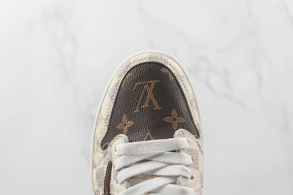 Custom Air Jordan 1 Low LV - Fragment x Travis Scott Collaboration - Sneakernational