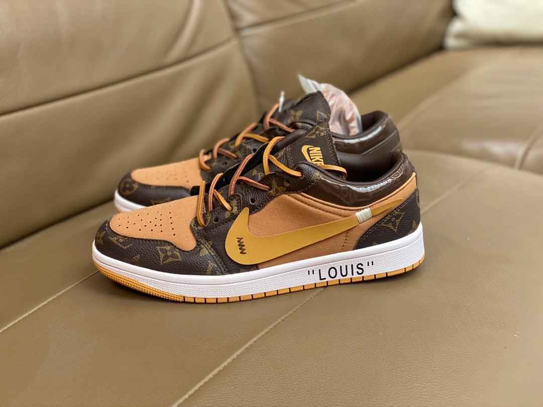 Custom Fragment x Travis Scott x Air Jordan 1 Low LV