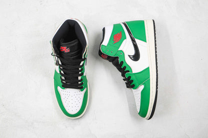Custom GREEN Jordan 1 High Q