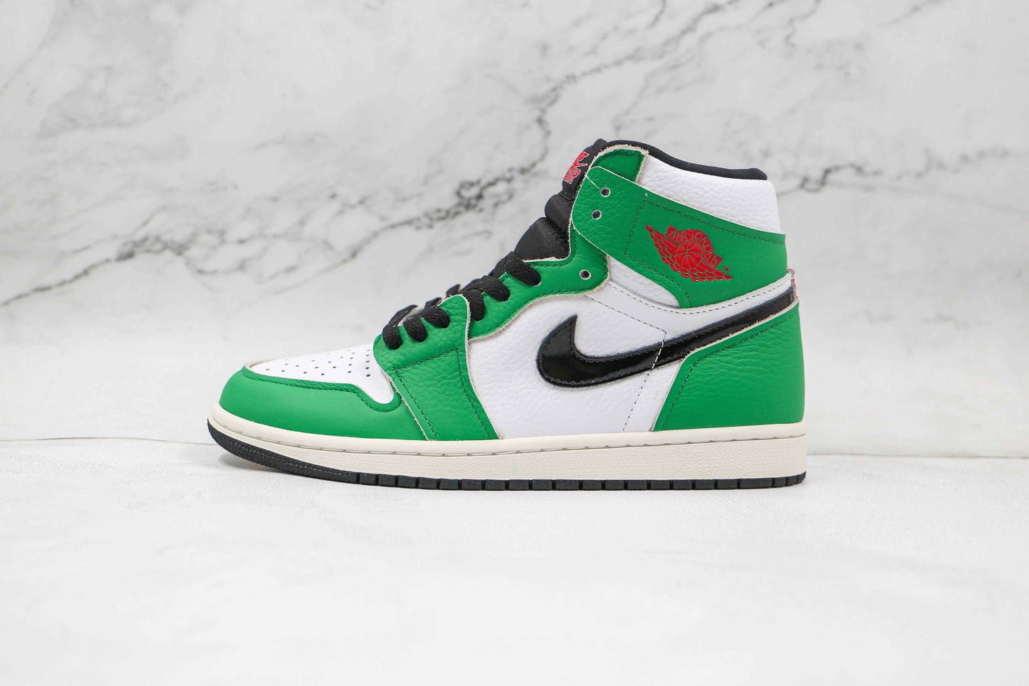 Custom GREEN Jordan 1 High Q