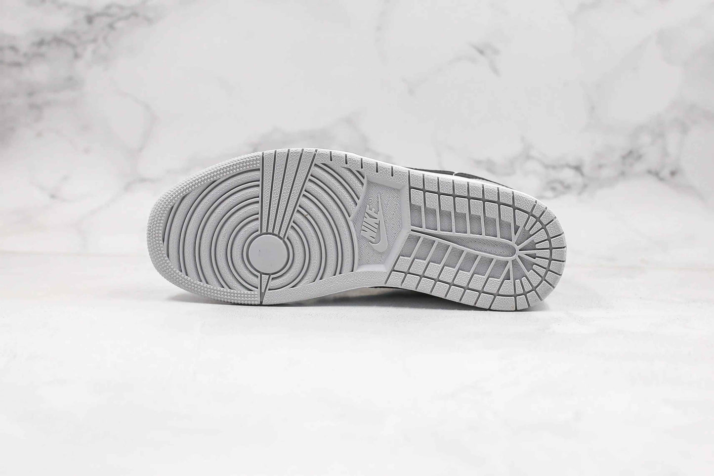 Custom Jordan 1 Mid “Light Smoke Grey” High Q  ( Customs And Box ), Jordan 1 Sneakers FREE SHIPPING