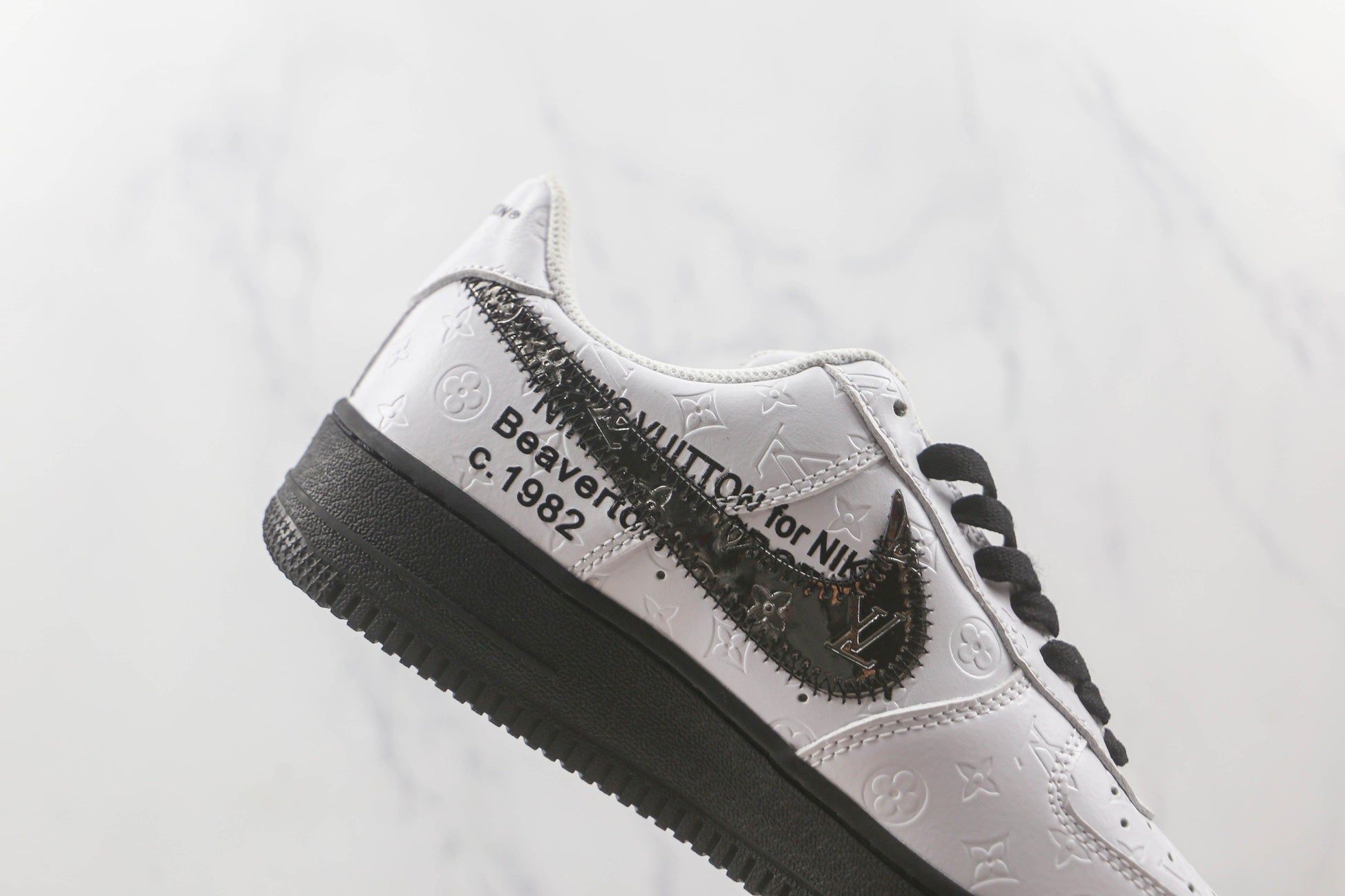 Custom LV × NK Air Force 1 Low 07 - Sneakernational