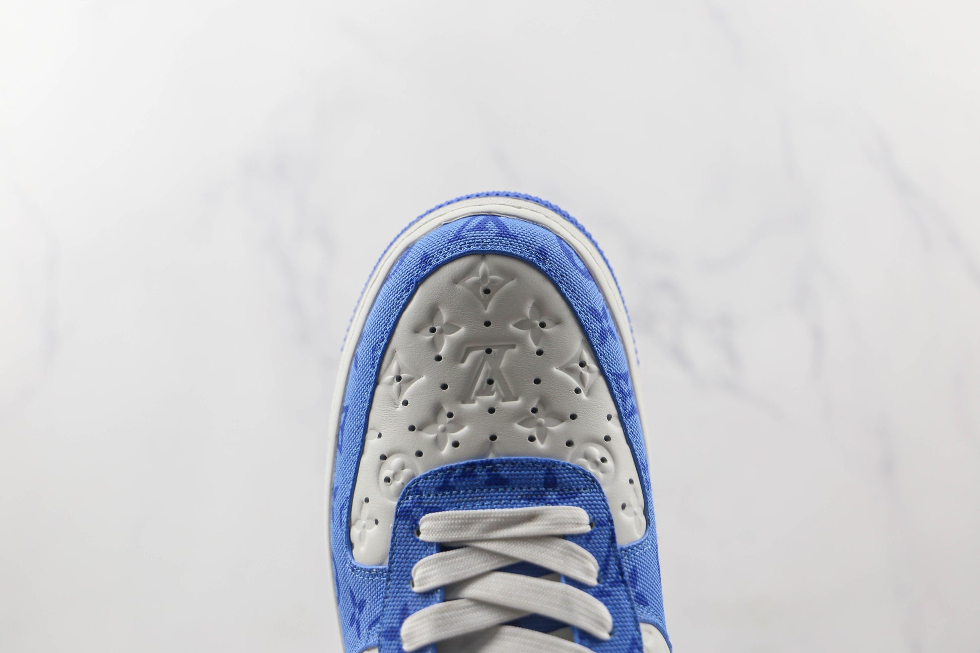Custom LV x NK Air Force Monogram - Sneakernational
