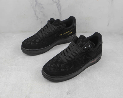 Custom LV x NK Air Force Monogram