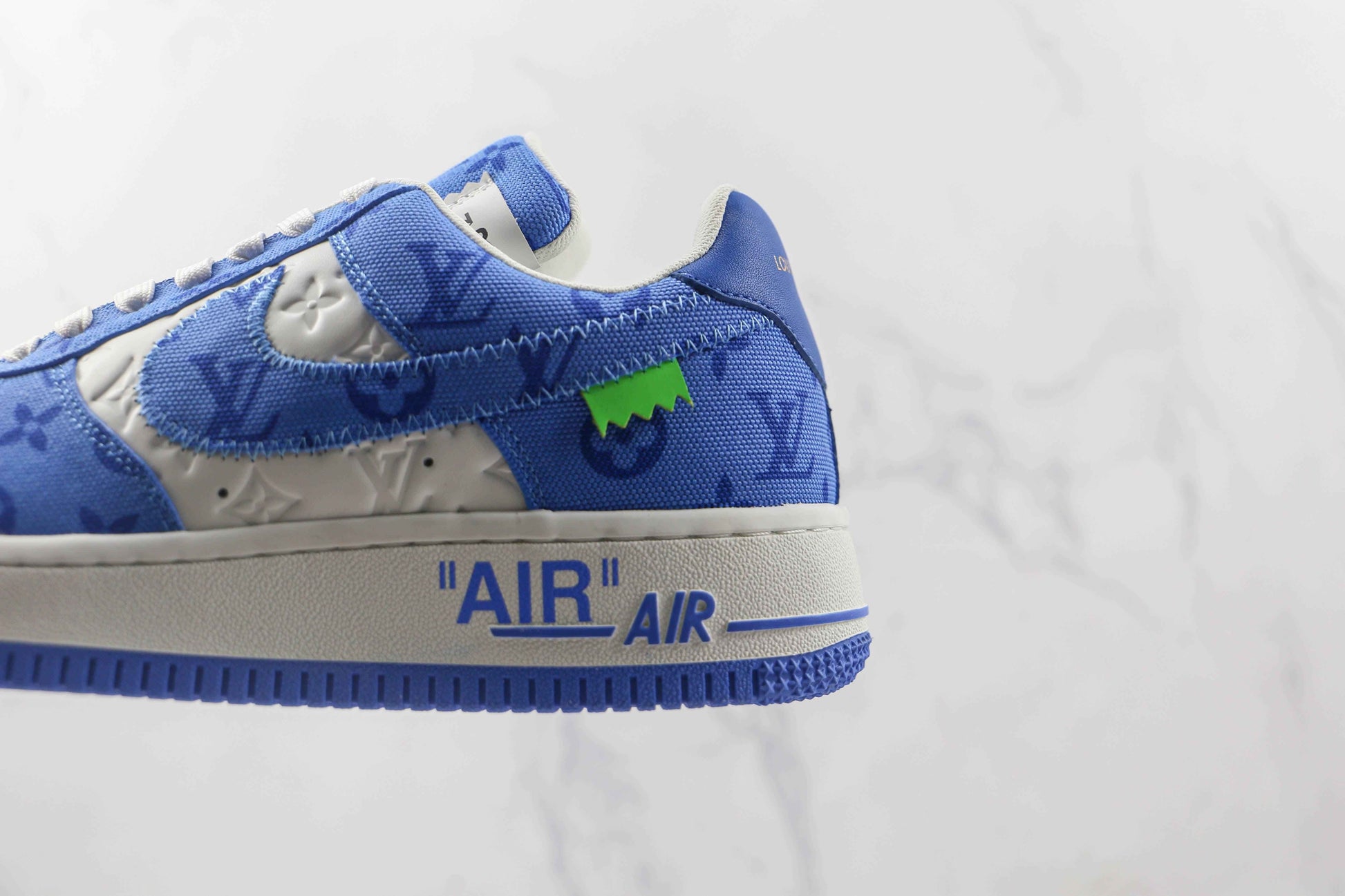 Custom LV x NK Air Force Monogram