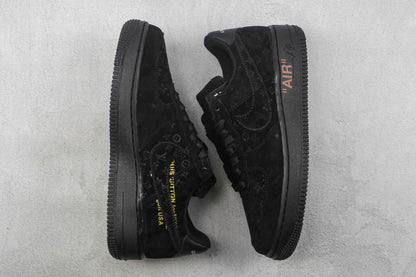 Custom LV x NK Air Force Monogram