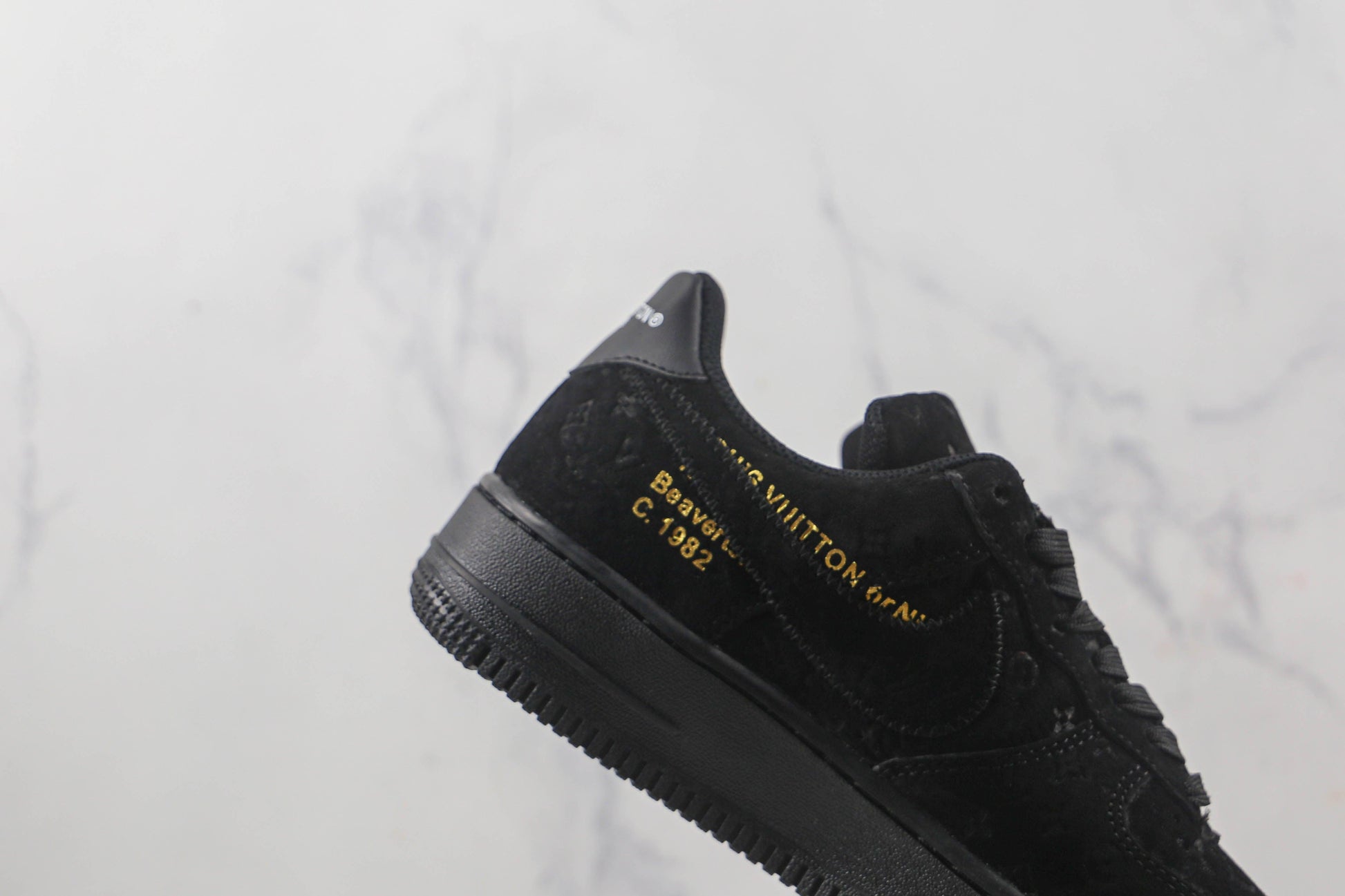 Custom LV x NK Air Force Monogram - Sneakernational