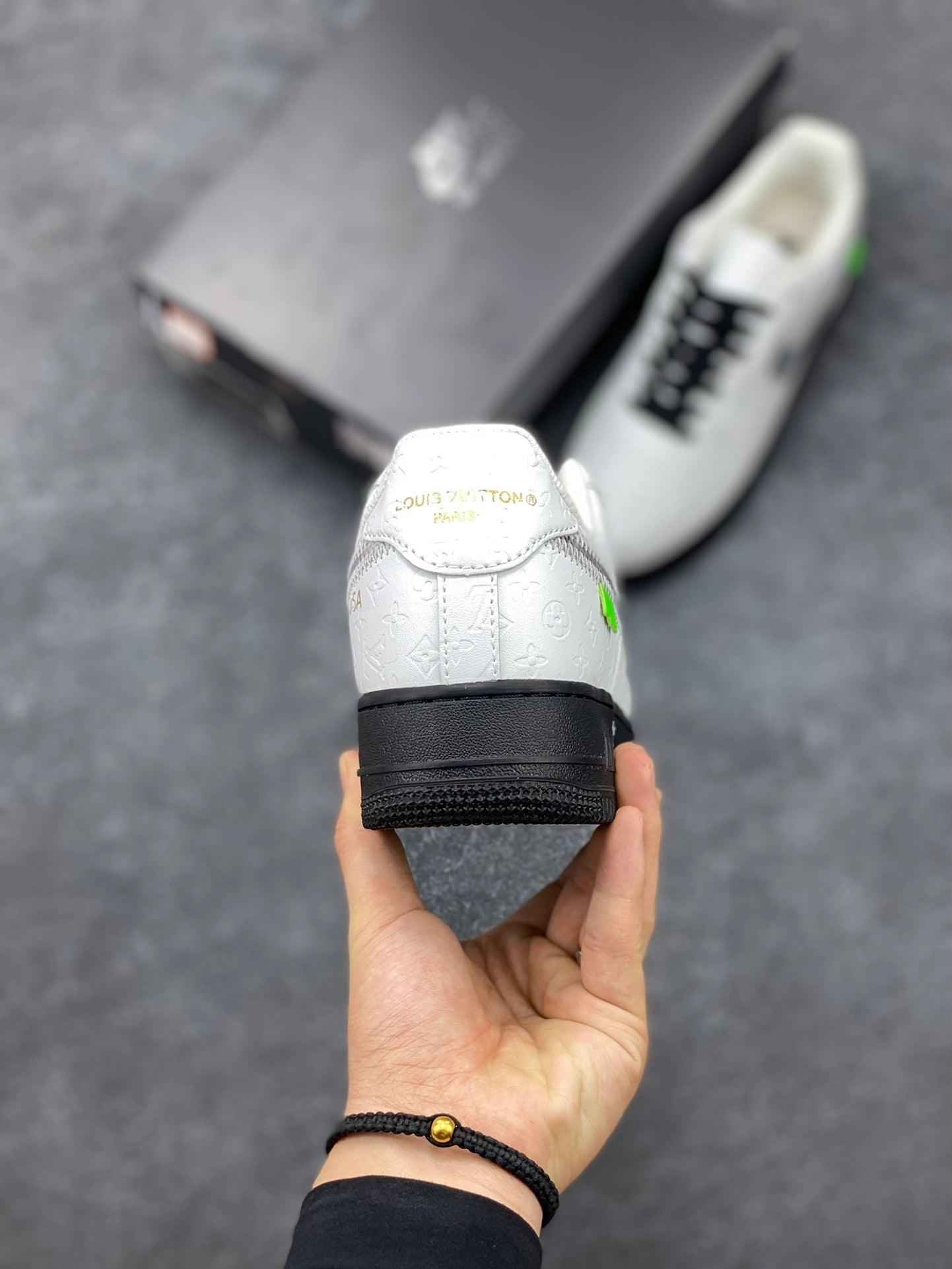 Custom LV x Off-wht x NK Air Force 1 1A9V9A