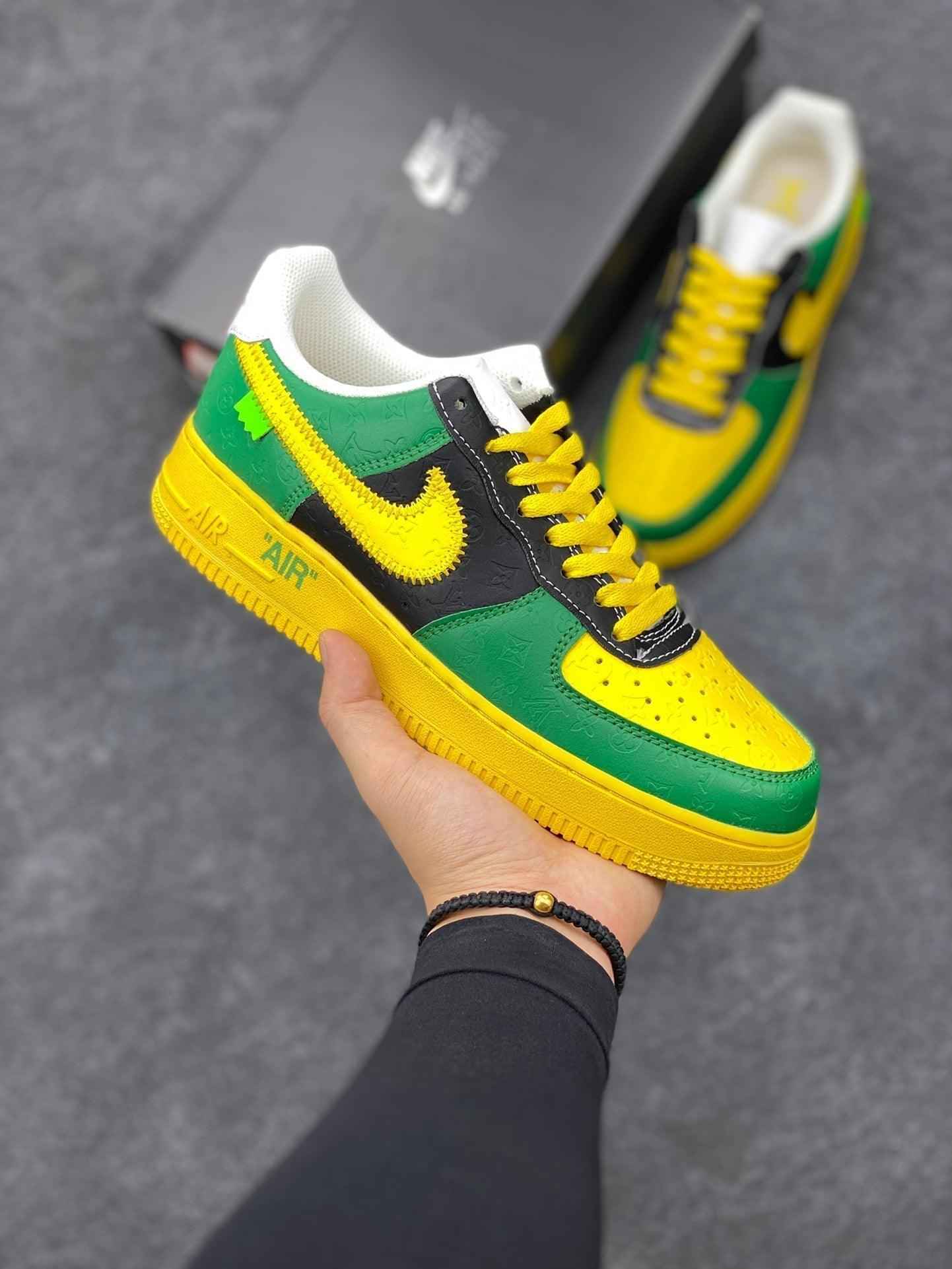 Custom LV x Off-wht x NK Air Force 1 1A9V9C