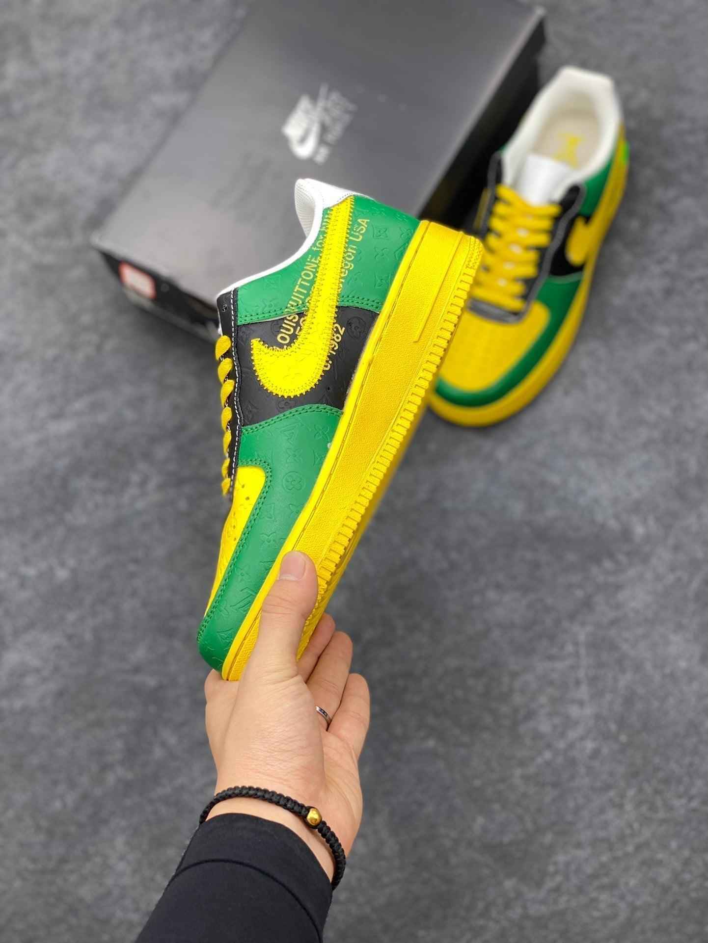 Custom LV x Off-wht x NK Air Force 1 1A9V9C