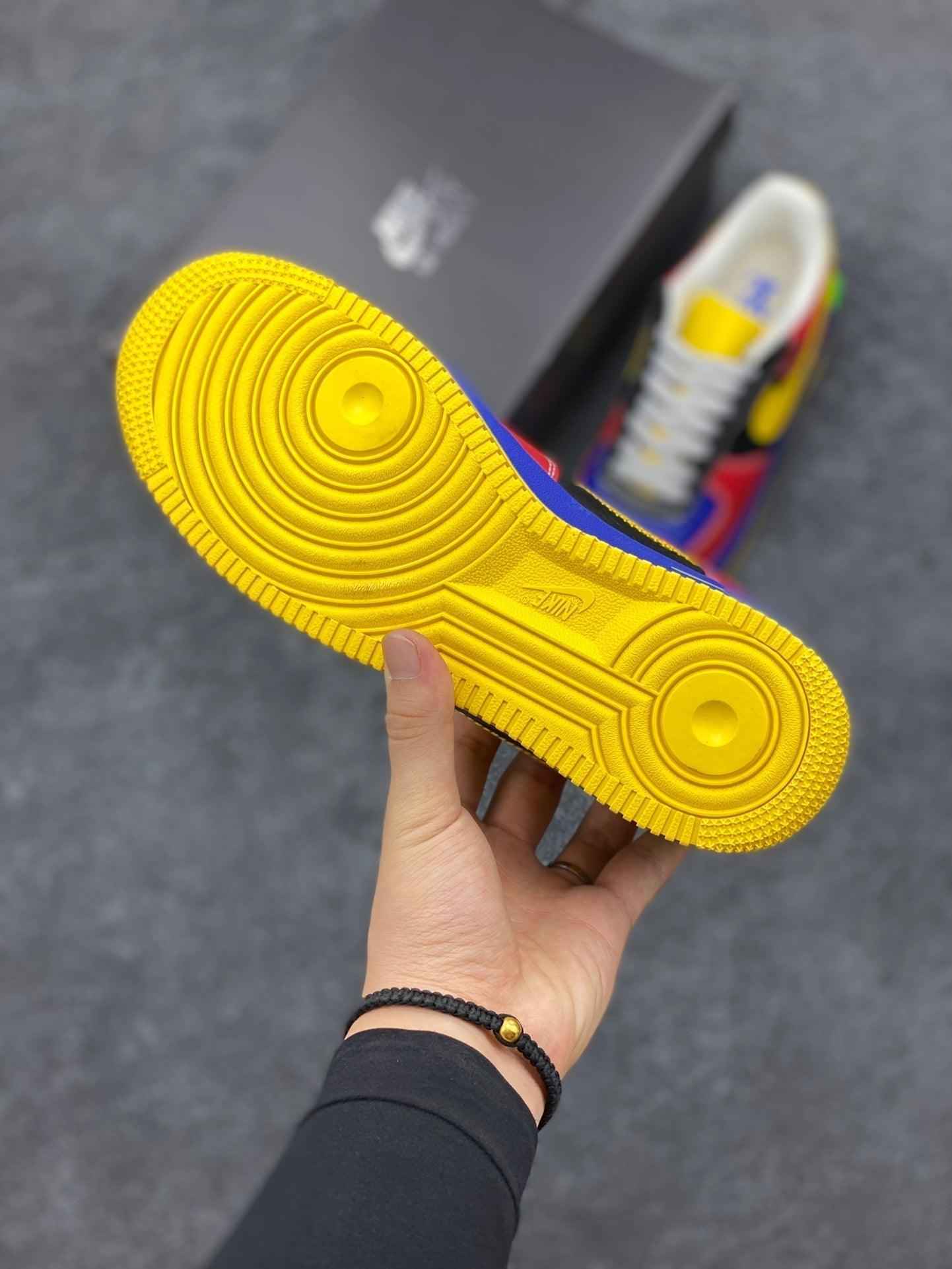 Custom LV x Off-wht x NK Air Force 1 1A9V9D