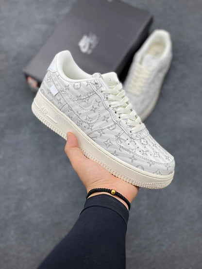 Custom LV x Off-wht x NK Air Force 1 1A9V9E