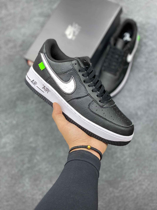 Custom LV x Off-wht x NK Air Force 1 1A9V9F