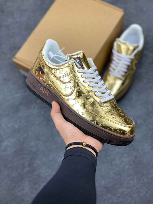 Custom LV x Off-wht x NK Air Force 1 1A9VG0