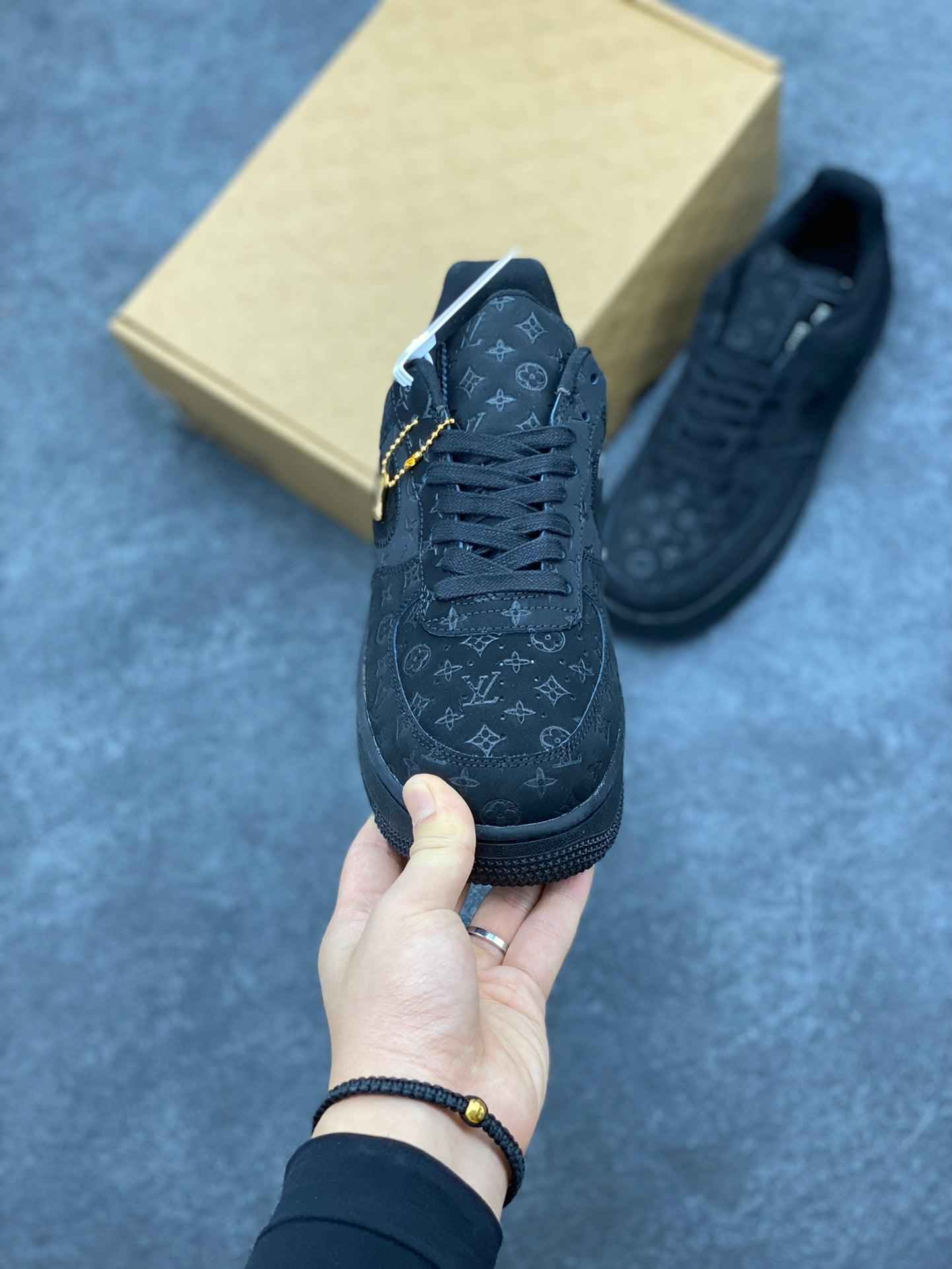 Custom Monogram x Air Force 1 Low 1A9VD7 Luxury Urban Wear