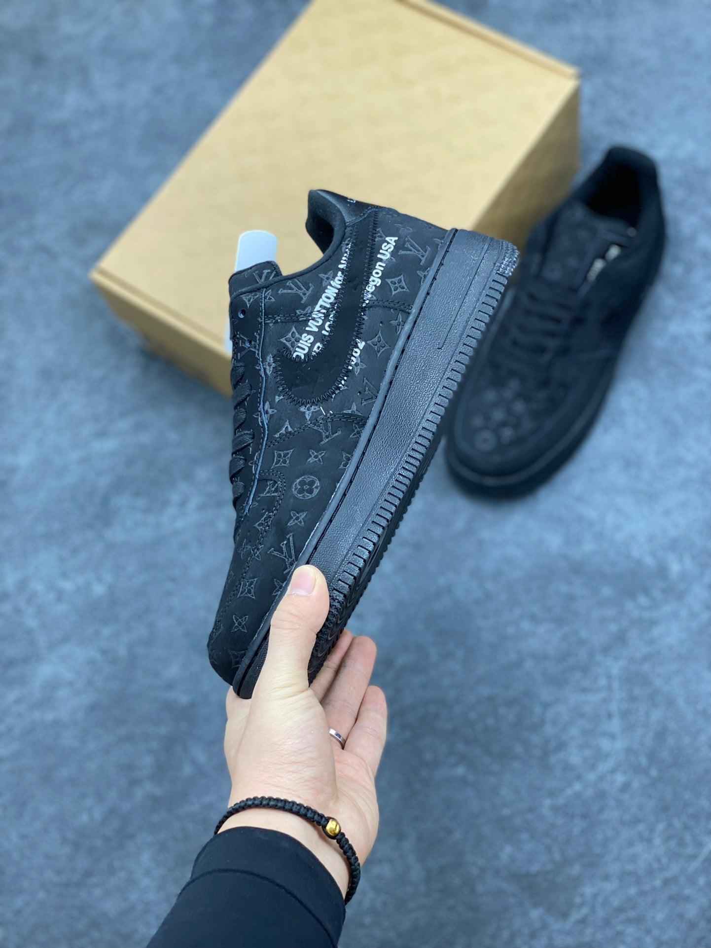 Custom Monogram x Air Force 1 Low 1A9VD7 Luxury Urban Wear