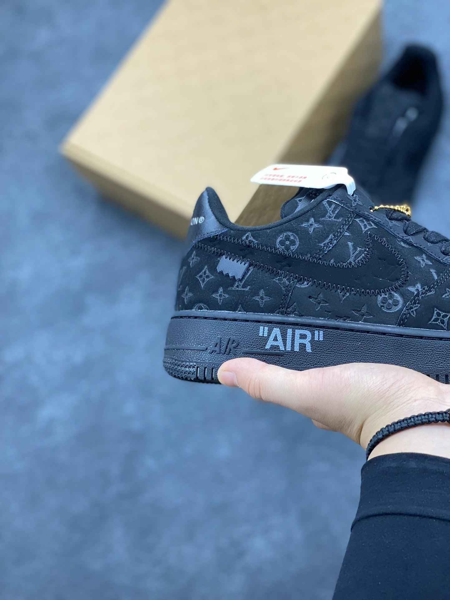 Custom Monogram x Air Force 1 Low 1A9VD7 Luxury Urban Wear