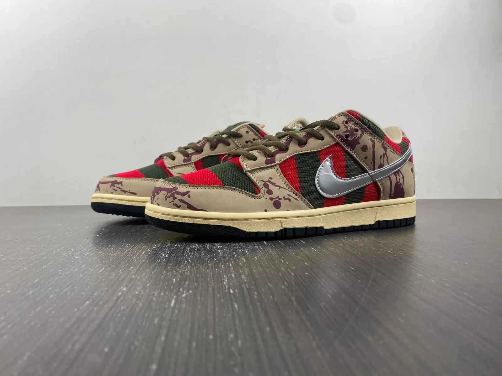 Custom SB Dunk Low “Freddy Krueger”