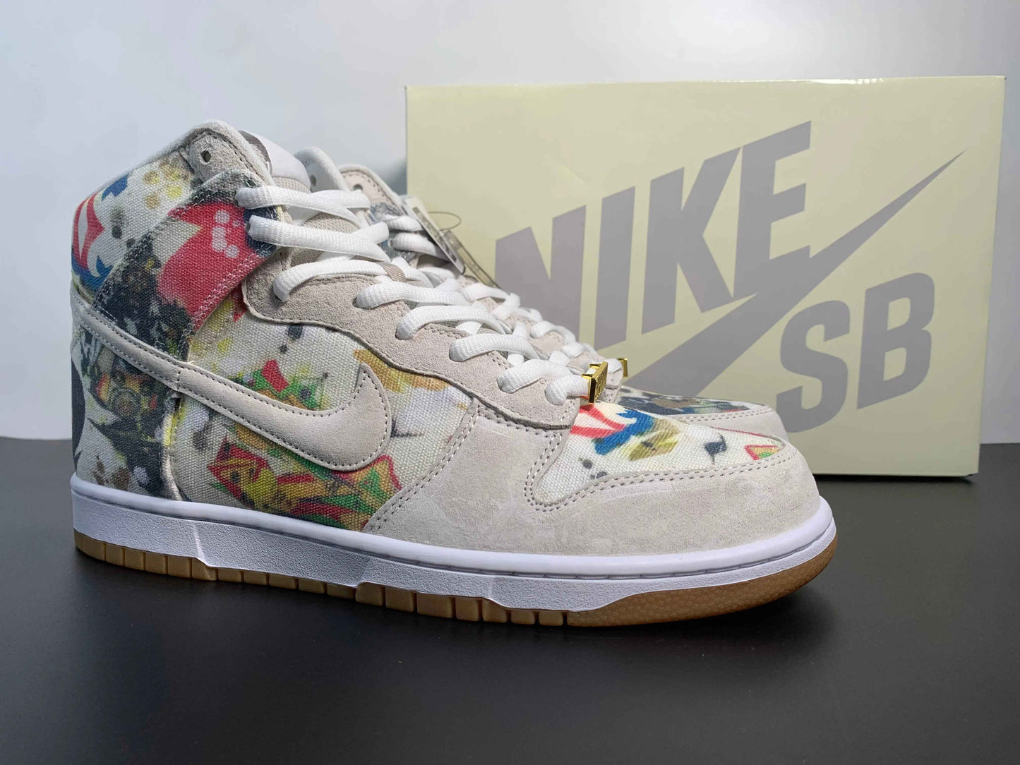 Custom Supreme x NK Dunk SB High Rammellzee