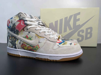 Custom Supreme x NK Dunk SB High Rammellzee