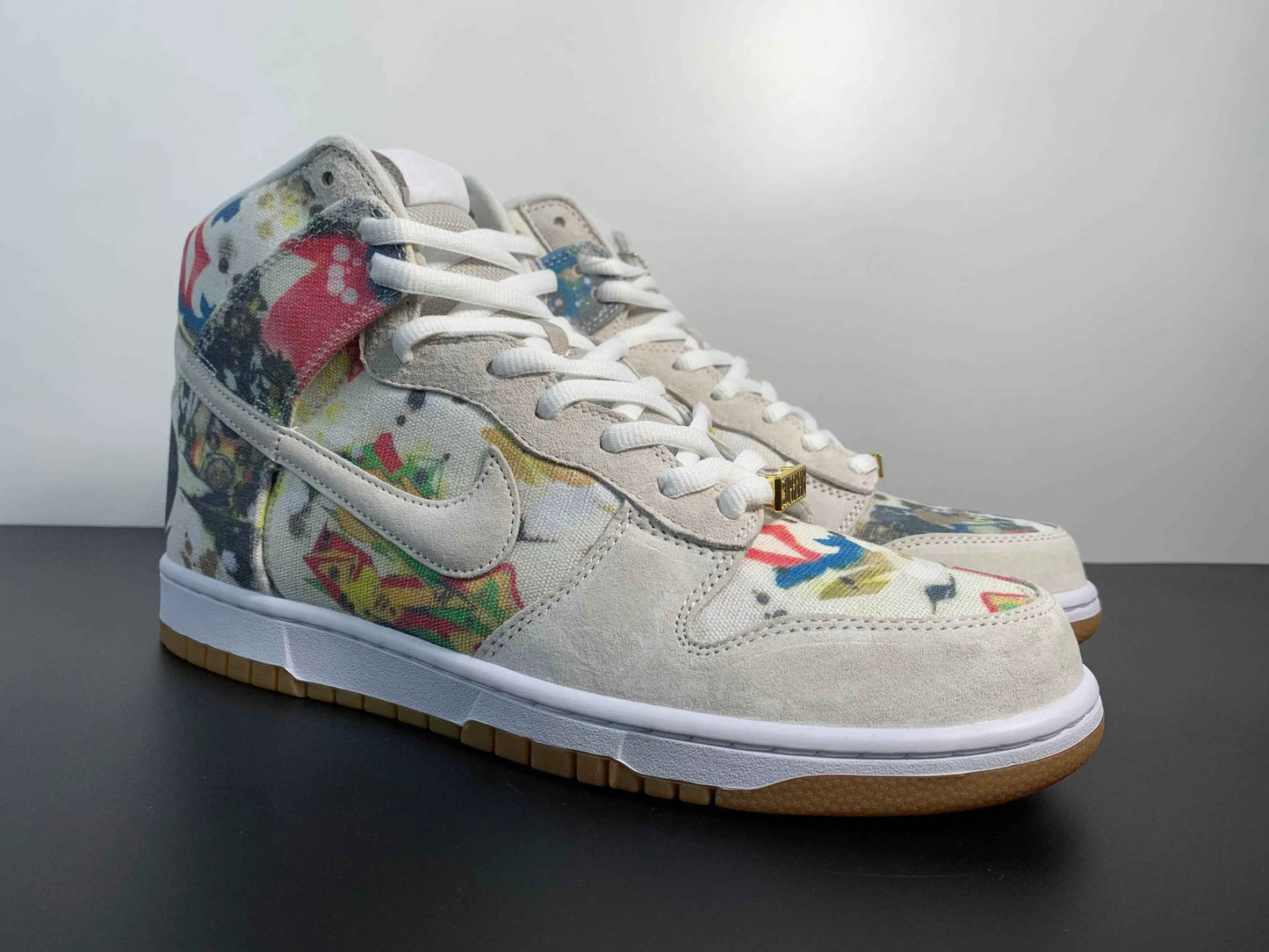 Custom Supreme x NK Dunk SB High Rammellzee