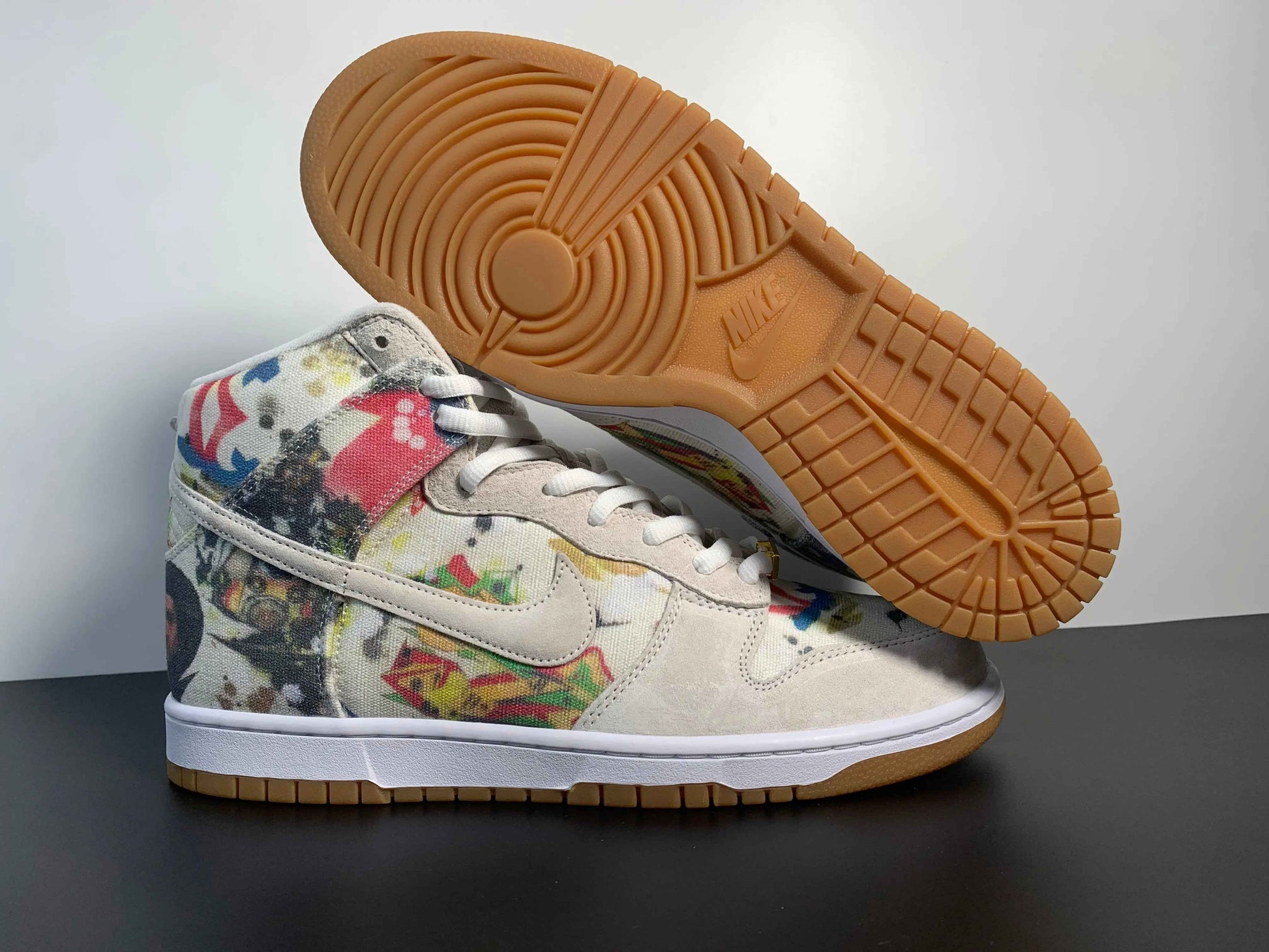 Custom Supreme x NK Dunk SB High Rammellzee