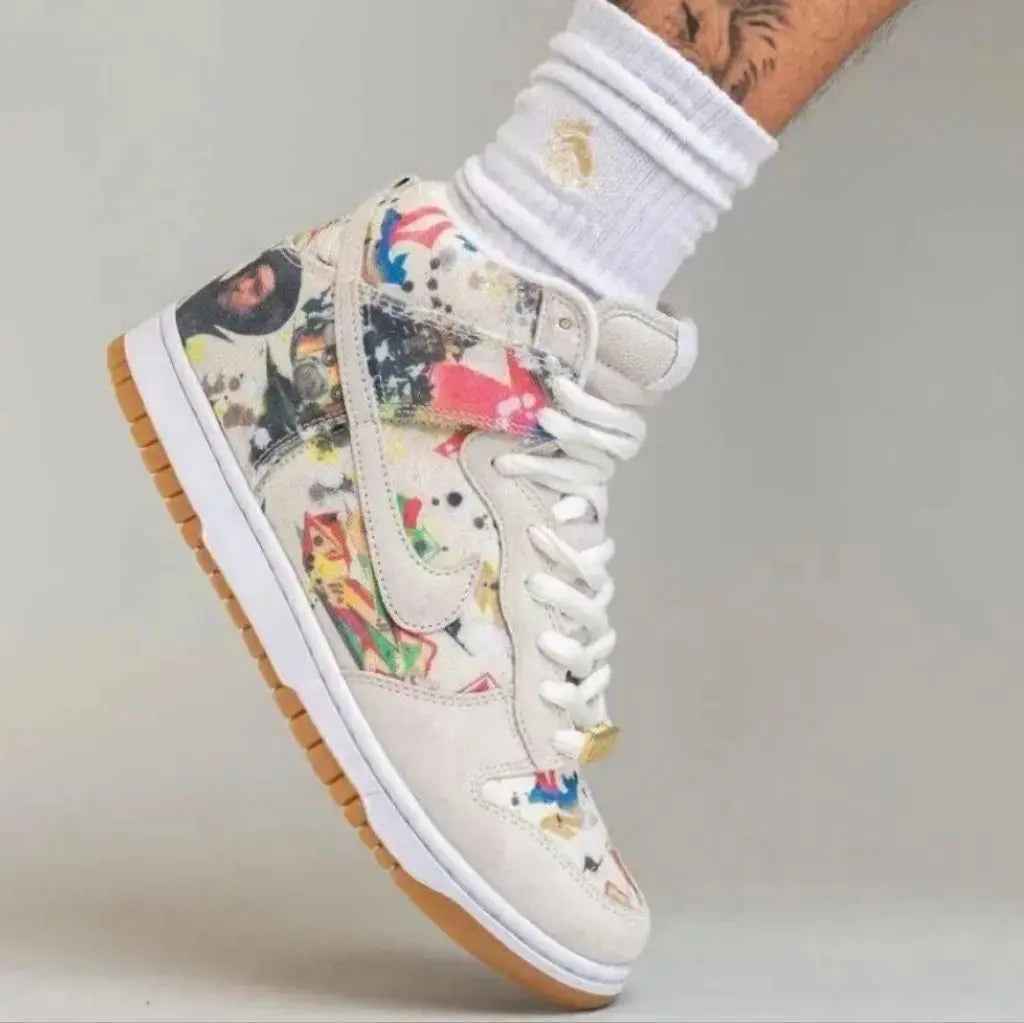 Custom Supreme x NK Dunk SB High Rammellzee