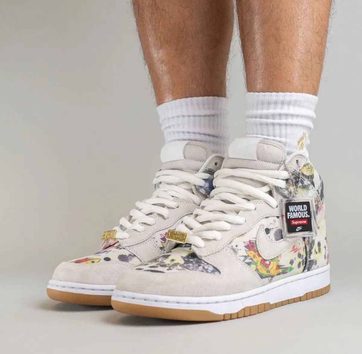 Custom Supreme x NK Dunk SB High Rammellzee