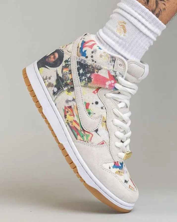 Custom Supreme x NK Dunk SB High Rammellzee