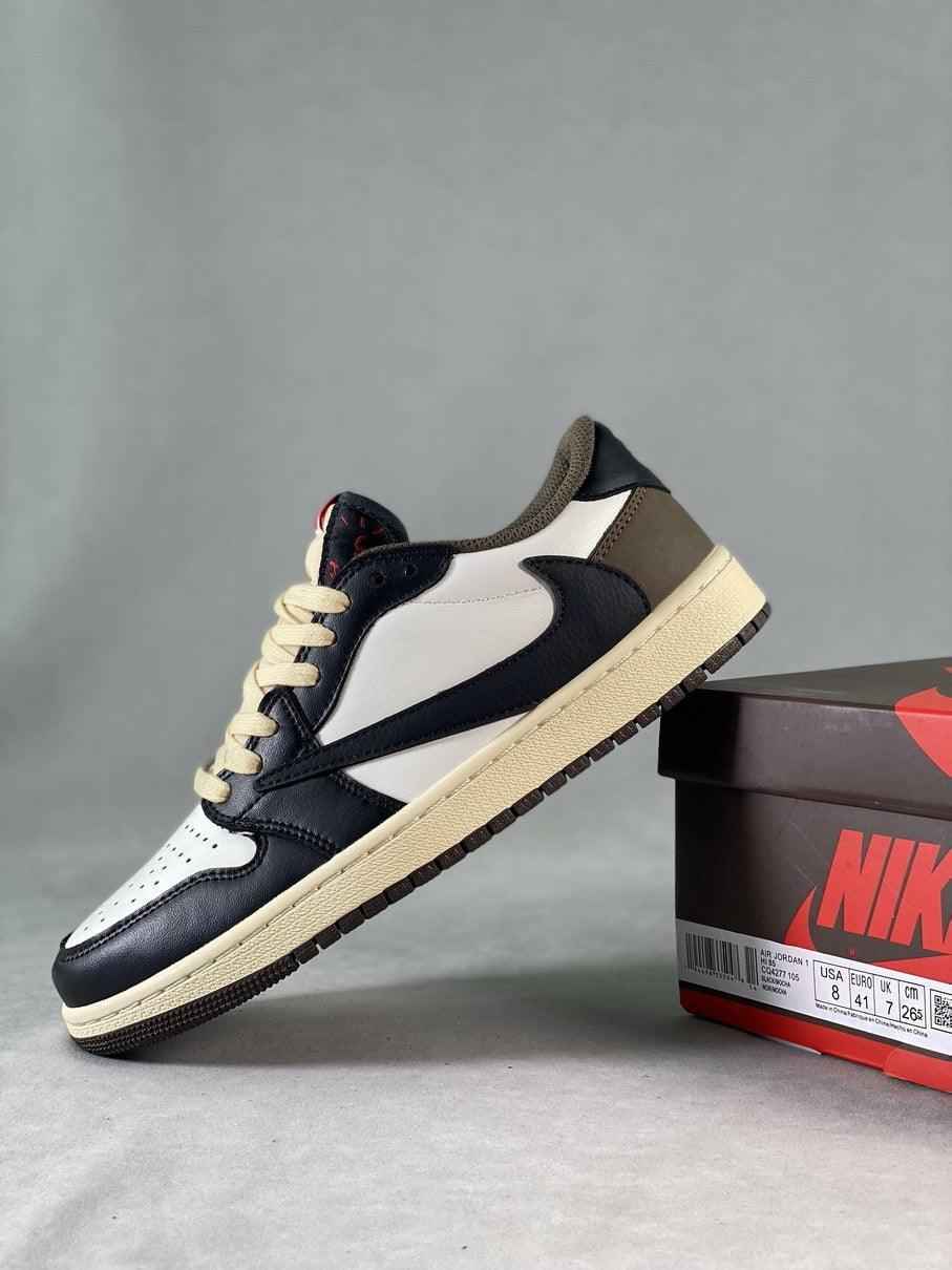 Custom Travis Scott × Air Jordan 1 Low OG “Reverse M CQ4277 105