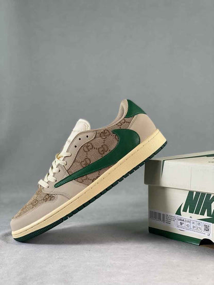 Custom Travis Scott x Air Jordan 1 Low Cactus Jack DM7868-198