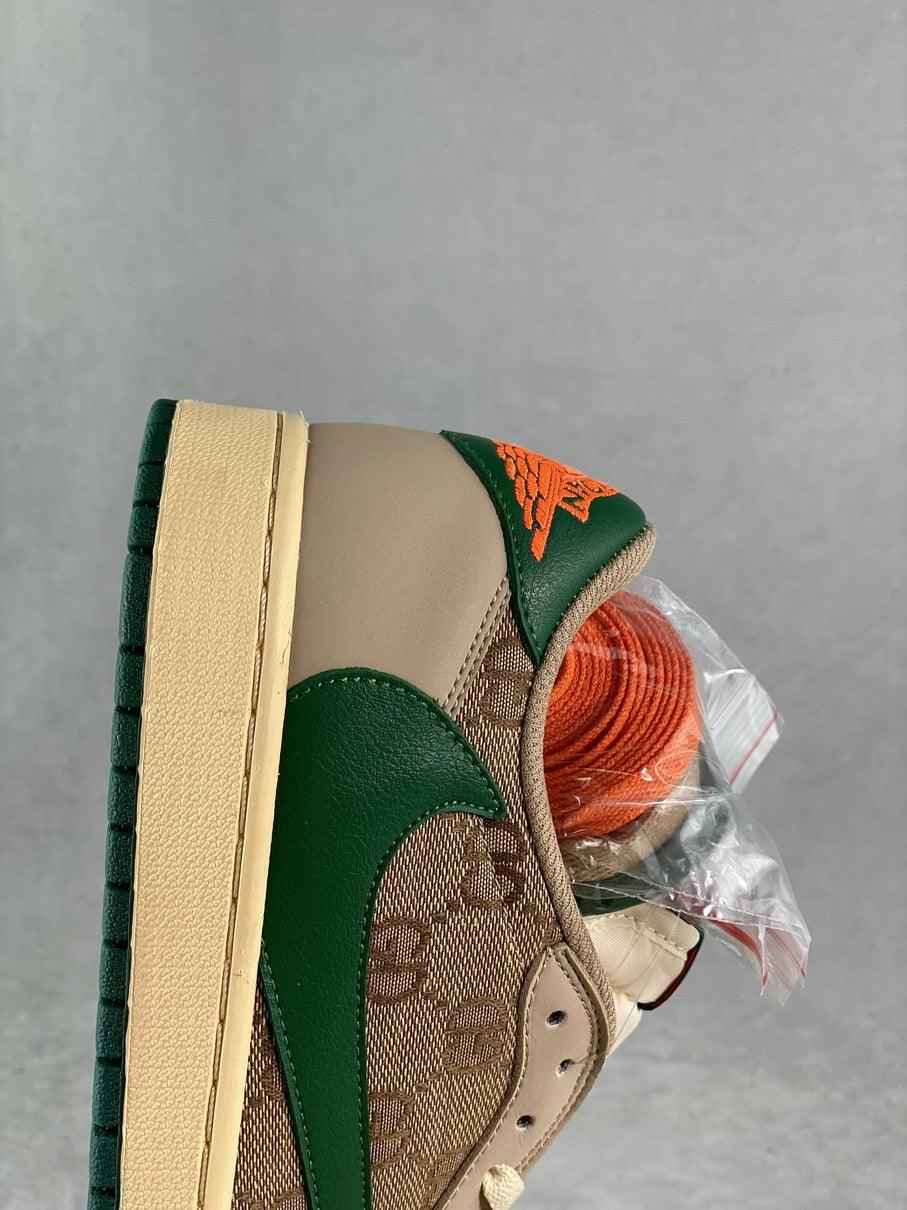 Custom Travis Scott x Air Jordan 1 Low Cactus Jack DM7868-198