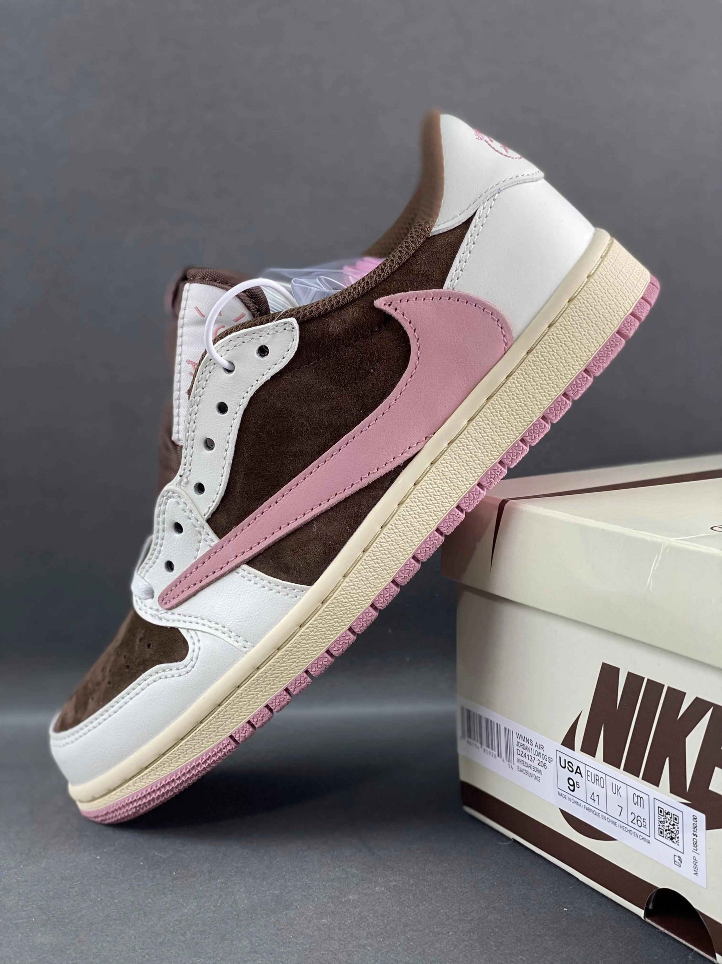 Custom Travis Scott x Air Jordan 1 Low DX4131-206