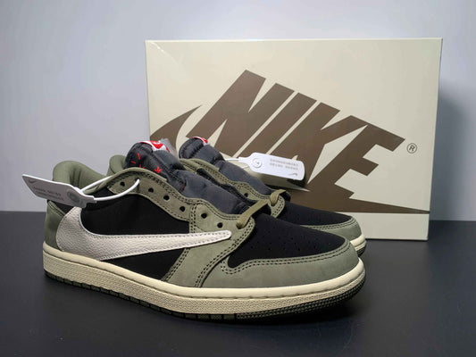 Custom Travis Scott x Air Jordan 1 Low Golf TS DM7866-00