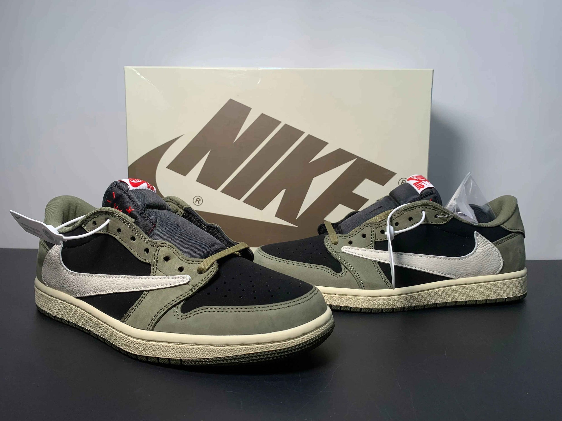 Custom Travis Scott x Air Jordan 1 Low Golf TS DM7866-00