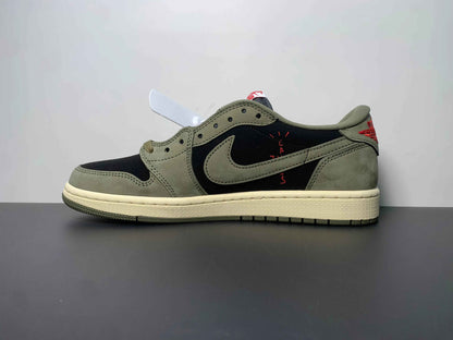 Custom Travis Scott x Air Jordan 1 Low Golf TS DM7866-00